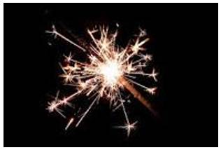 Sparking - Emit sparks of fire or electricity.
