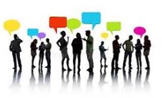 Interacted - Act in such a way as to have an effect on each other.