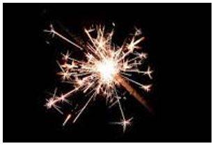 Sparking - Emit sparks of fire or electricity.