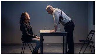 Interrogated - A process of asking someone a lot of questions for a long time in order to get information, sometimes using threats or violence