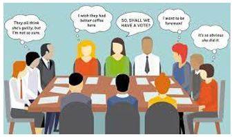 Deliberately - Discussion or thinking about something in detail.