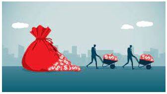 Disproportionate - To an extent that is too large or too small in comparison with something else.