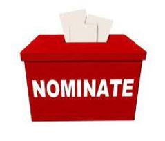 Nominated - Propose or formally enter as a candidate for election or for an honour or award.