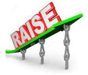 Raise - Lift or move to a higher position or level.