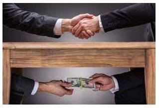 Corruption - Dishonest or immoral behaviour or activities.