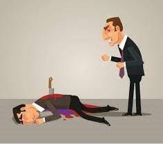 Stabbed - Thrust a knife or other pointed weapon into (someone) so as to wound or kill.