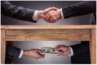 Corruption - Dishonest or immoral behaviour or activities.