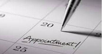Appointment - Decided on beforehand