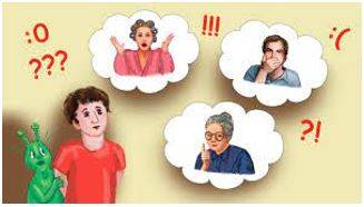 Expressed - To show something such as a feeling or an opinion by words or actions