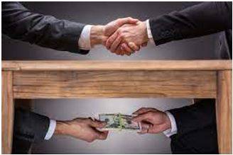 Corruption - Dishonest or immoral behaviour or activities.