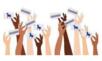Endorse - The action of endorsing someone or something.
