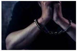 Detaining - To force someone officially to stay in a place