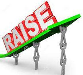 Raised - Lift or move to a higher position or level.