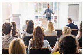 Attending - Be present at (an event, meeting, or function).