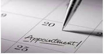 Appointed - Decided on beforehand