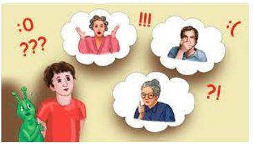Expressed - To show something such as a feeling or an opinion by words or actions