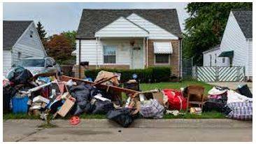 Eviction - The action of expelling someone from a property