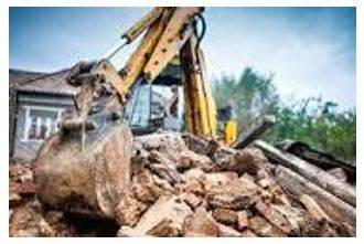 Demolished - Pull or knock down (a building).