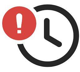 Delayed - Make (someone or something) late or slow. (विलंब