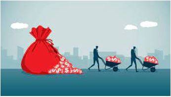 Disproportionate - To an extent that is too large or too small in comparison with something else.