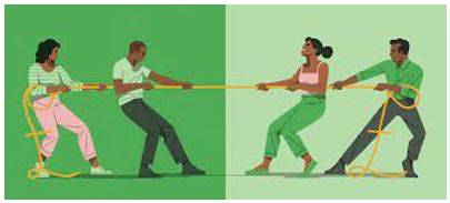 Contested - Engage in competition to attain (a position of power).
