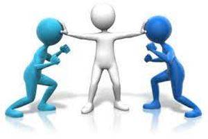 Resolving - Settle or find a solution to (a problem or contentious matter).