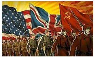 Allies - A state formally cooperating with another for a military or other purpose.