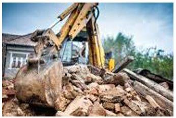 Demolishing - Pull or knock down (a building).
