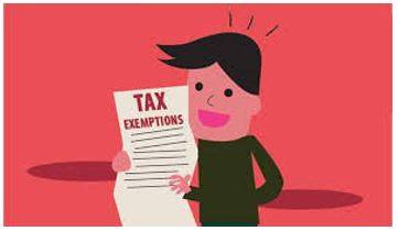 Exempted - To say officially that somebody does not have to do something or pay for something
