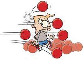Pelting - Hurl missiles repeatedly at.