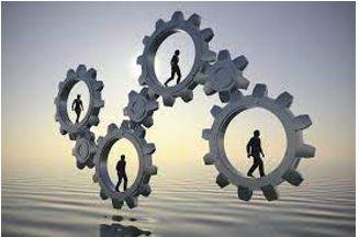 Coordinating - The process of organizing people or groups so that they work together properly and well.