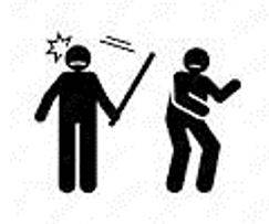 Brutally - Savagely violent.
