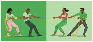 Contested - Engage in competition to attain (a position of power).