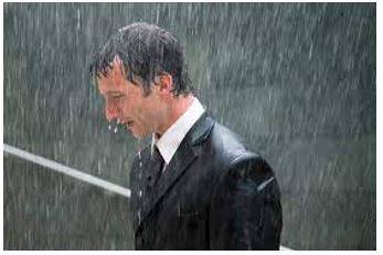 Dampened - Make slightly wet.