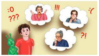 Expressed - To show something such as a feeling or an opinion by words or actions.