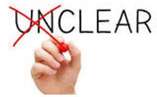 Clarity - Make (a statement or situation) less confused and more comprehensible
