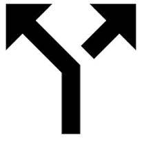 Diverted - Cause (someone or something) to change course or turn from one direction to another.