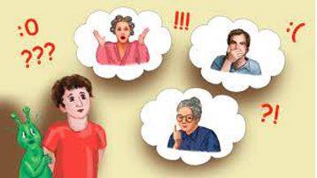 Expressed - To show something such as a feeling or an opinion by words or actions.