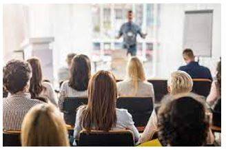 Attending - Be present at (an event, meeting, or function).