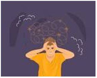 Agitation - Make (someone) troubled or nervous.