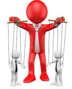Dominate - Having power and influence over others.