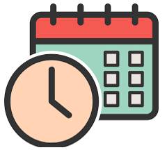 Scheduled - Included in or planned according to a schedule.
