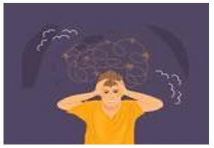Agitated - Make (someone) troubled or nervous.