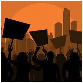 Protests - A statement or action expressing disapproval of or objection to something.