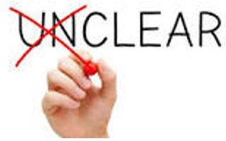Clarity - Make (a statement or situation) less confused and more comprehensible