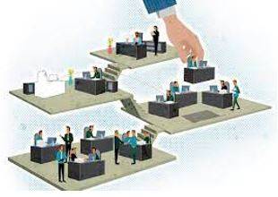 Bureaucracy - A system of government in which most of the important decisions are taken by state officials rather than by elected representatives.