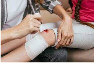 Wounded - Causing physical injury.