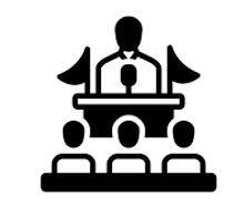 Legislators - A person who makes laws.