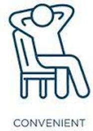 Convenience - The quality of being easy, useful or suitable for somebody.