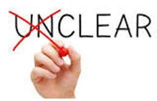 Clarification - Make (a statement or situation) less confused and more comprehensible.